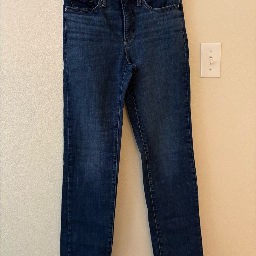 Dark Blue Denim Jeans